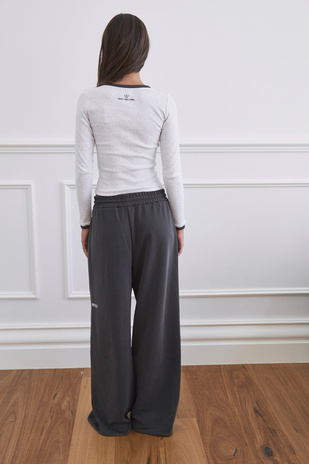 SLOANE LUX PANT- Charcoal