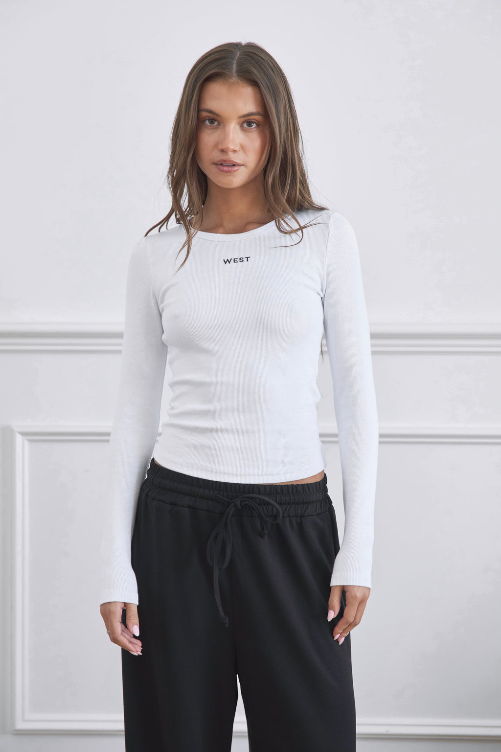 ASPEN LONG SLEEVE- White